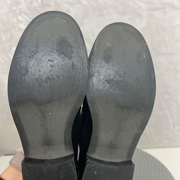 Sam Edelman Caylia Loafer Womens 8.5 M Black Leather Tassel Slip On Shoes Y2K - Picture 14 of 16